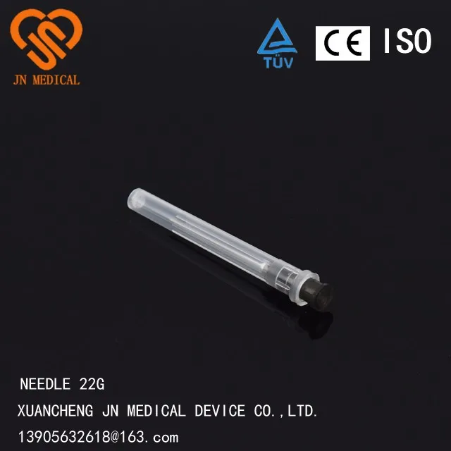 
Disposable Hypodermic Injection Needle, From 16G to 29G 