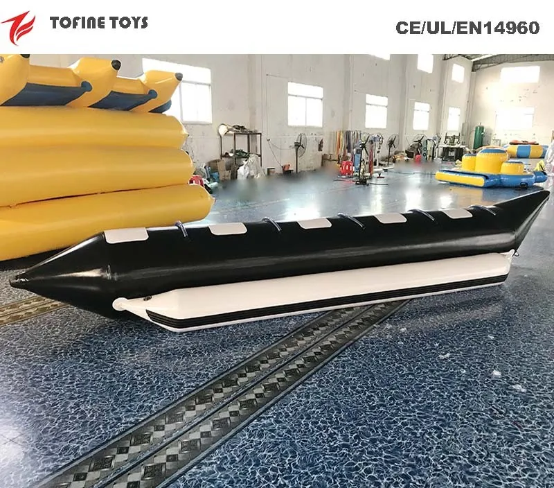 6 Seats inflatable water flying fish banana boat