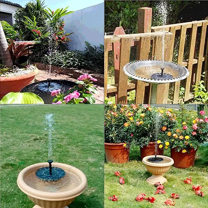 Solar Brushless Motor Solar Fountain Solar Panel Water Fountain