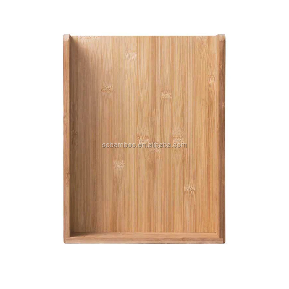 
bamboo desktop file folder organizer, office paper tray holder, office desk organizer wholesale 