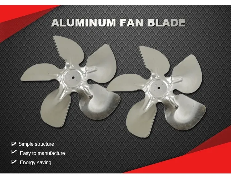 Aluminum material air conditioner cooler fan blade