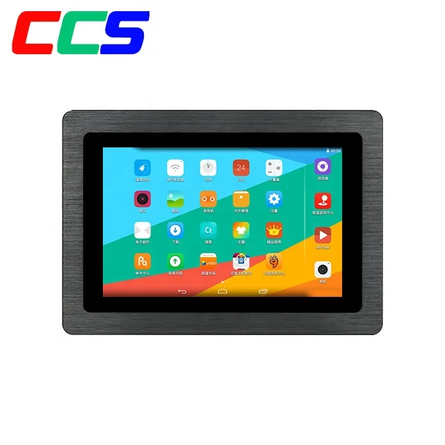 Android 7.1 RK3399 Processor Touch Screen Tablet PC with 10.1 inch LCD 1280*800 1000 nits
