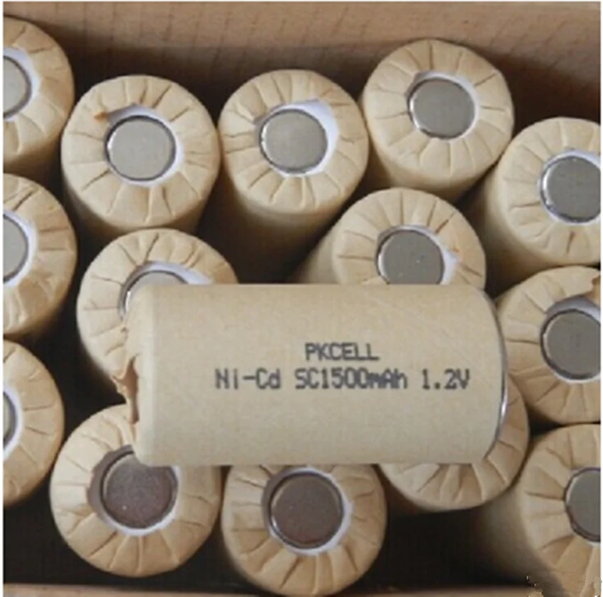 
Ni-CD Sub C battery 1.2v 2000mAh rechargeable nicd batteries paper cover 