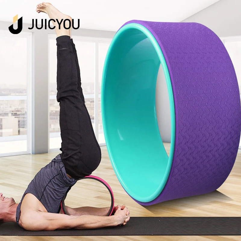 
Popular yoga wheel for balance fitness with custom logo high performance 