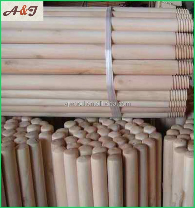 TOP QUALITY natural wooden broom handle ,wooden shovel handle, stick wood
