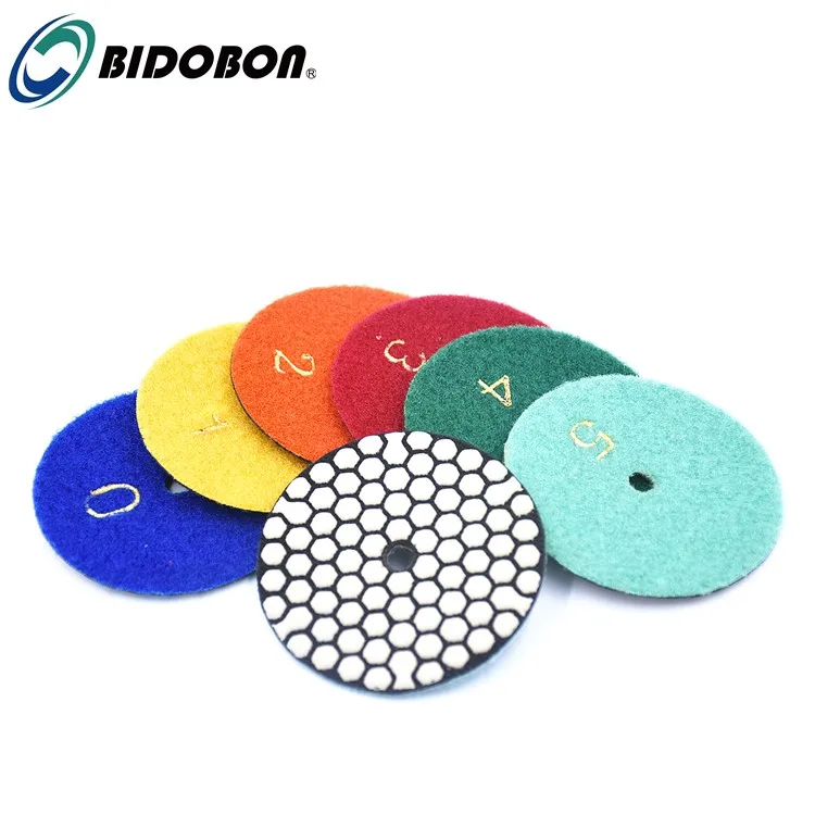 Высококачественные алмазные шлифовальные колодки 3/4 дюйма из мраморного гранита