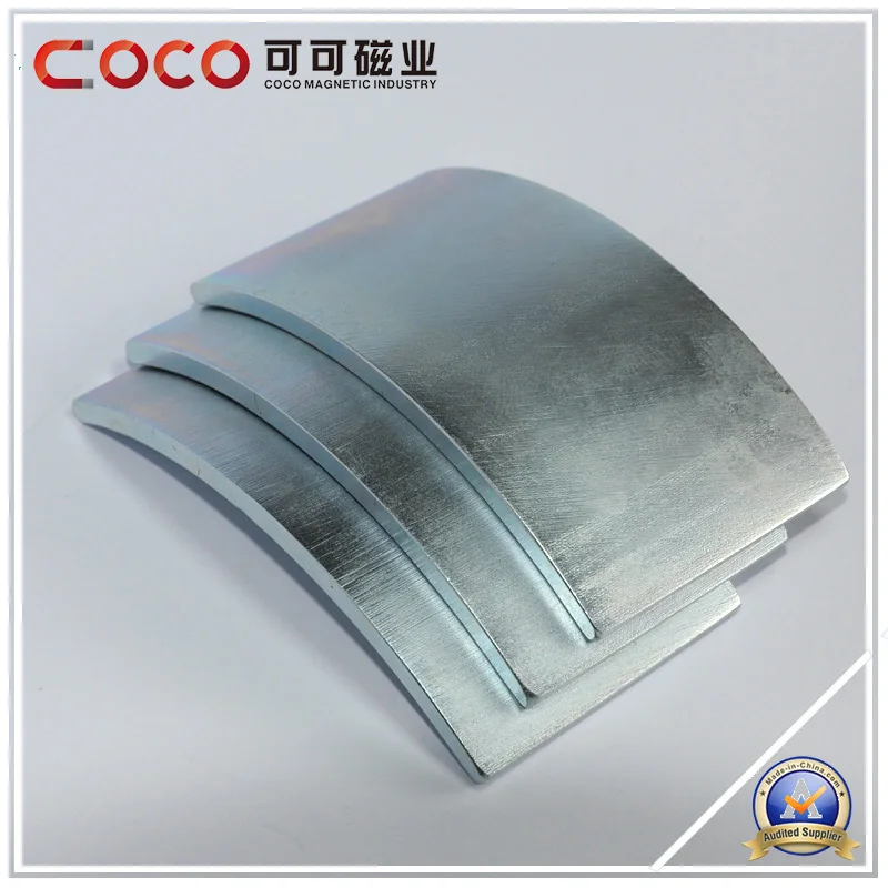 Качество спеченный неодимовый магнит цилиндра вокруг блока для DC AC серводвигателя Louderspeaker N35, N38, N40, N42,