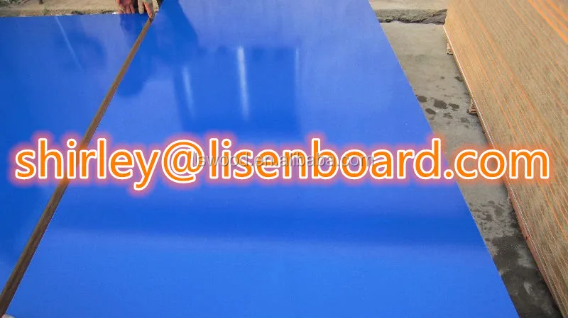 18mm high gloss acrylic melamine coated cheap mdf board