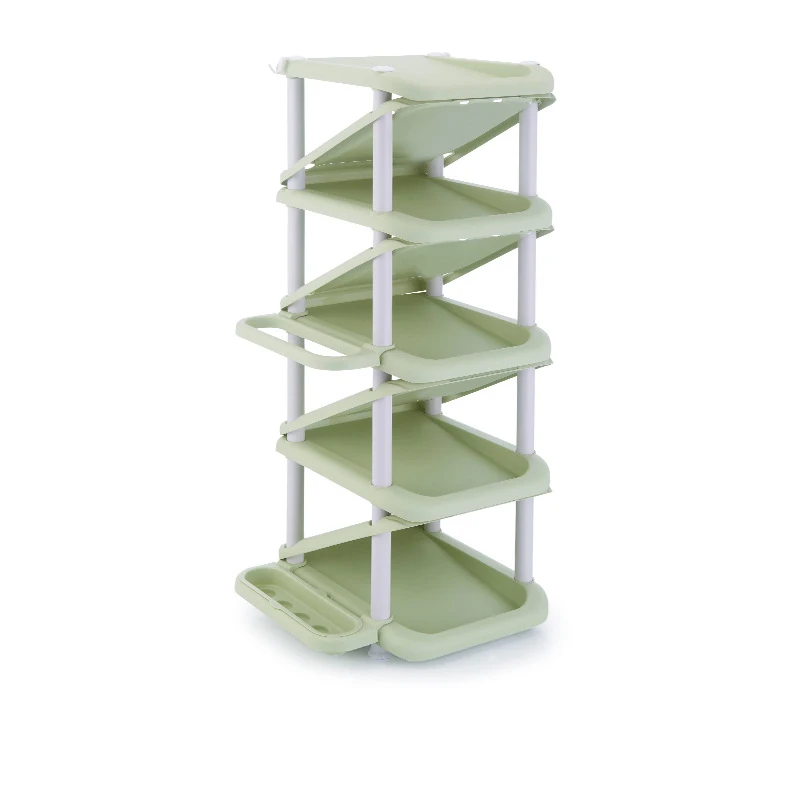 wholesale cheap price folding shoe organizer plastic shoe rack