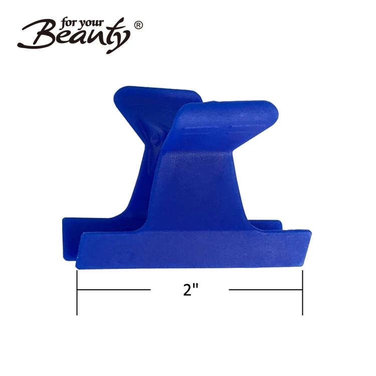 2' hair plastic clamps, butterfly hair clips