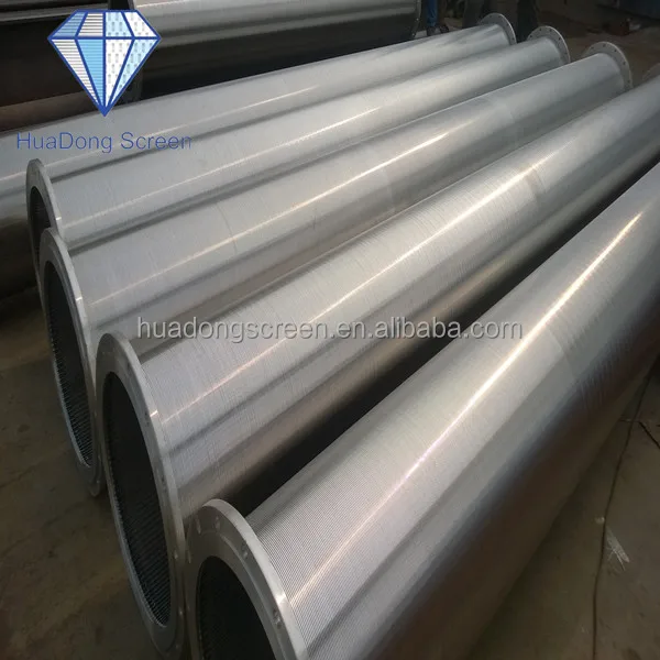 14inch 1mm Slot Johnson Water Well Sand Filter Screens With Plain End For Sale