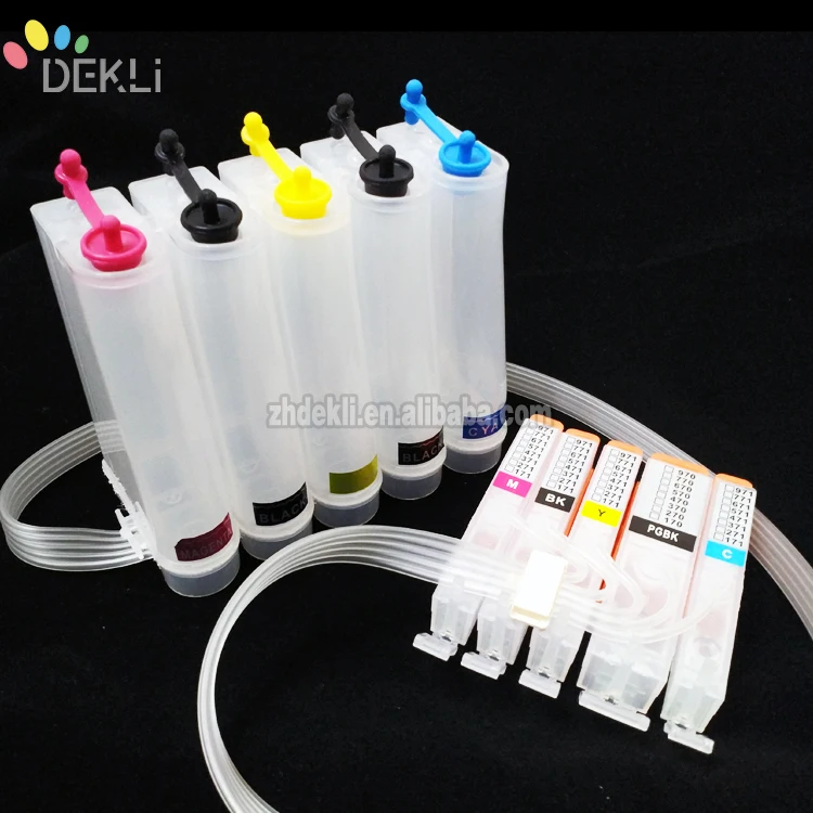 PGI-670XL CLI-671XL Continuous ciss kit for Canon TS8060 TS6060 inkjet printer ciss