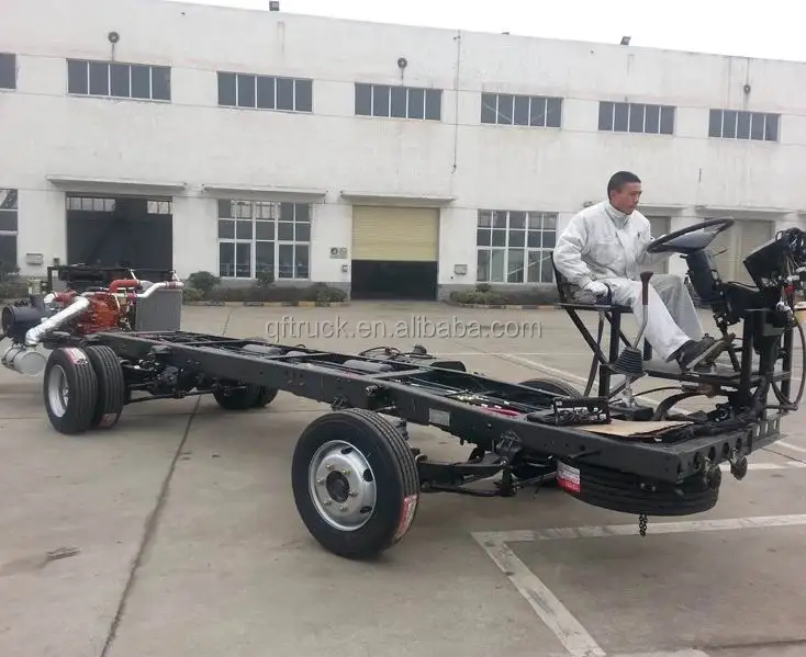 Diesel Engine Dongfeng Bus Chassis For Sale