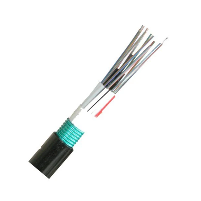 Fiber Optics GYTC8S Self Figure 8 G655 G657a 24 Core Fiber Optical Cable Factory Price
