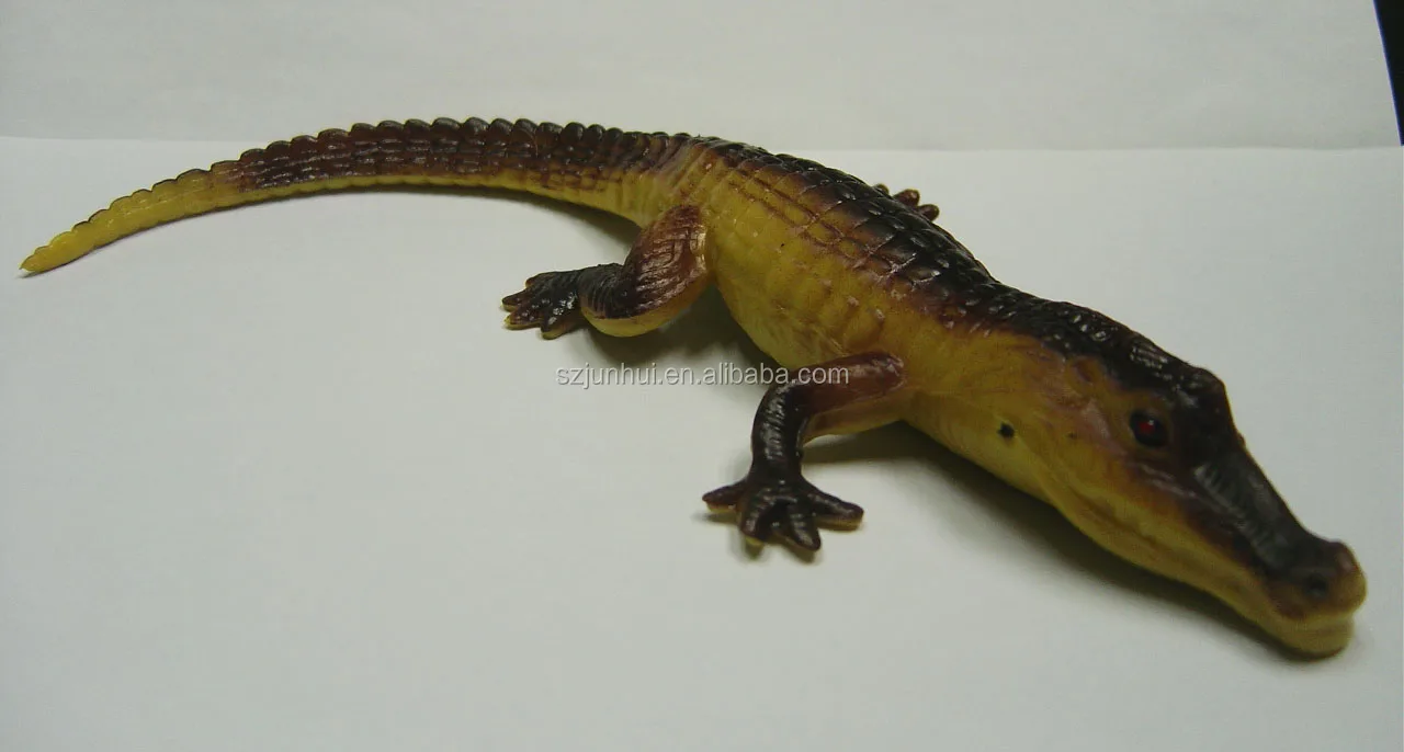 stretchy crocodile filled sand animals TPR toys