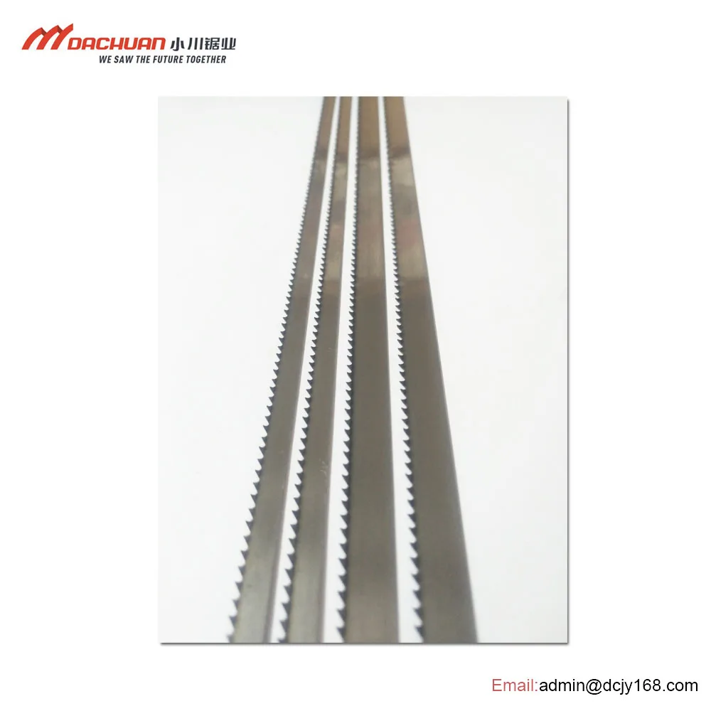 High quality SKS51 wood  cutting hardened tipped band saw blade by coil