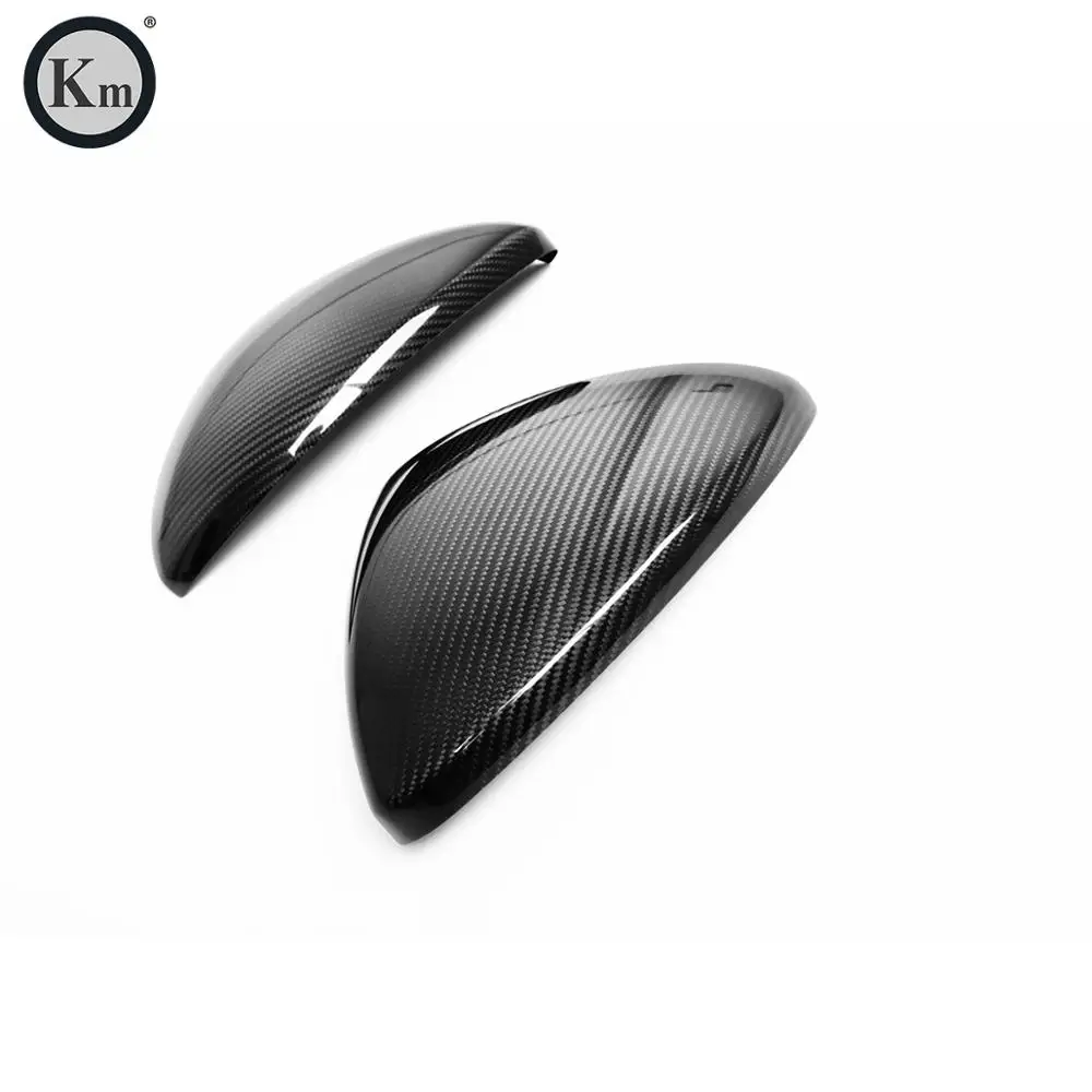 KM  for  panamera 970  carbon fiber mirror cover rearview mirror housing paste style 2014-2016 mirror case
