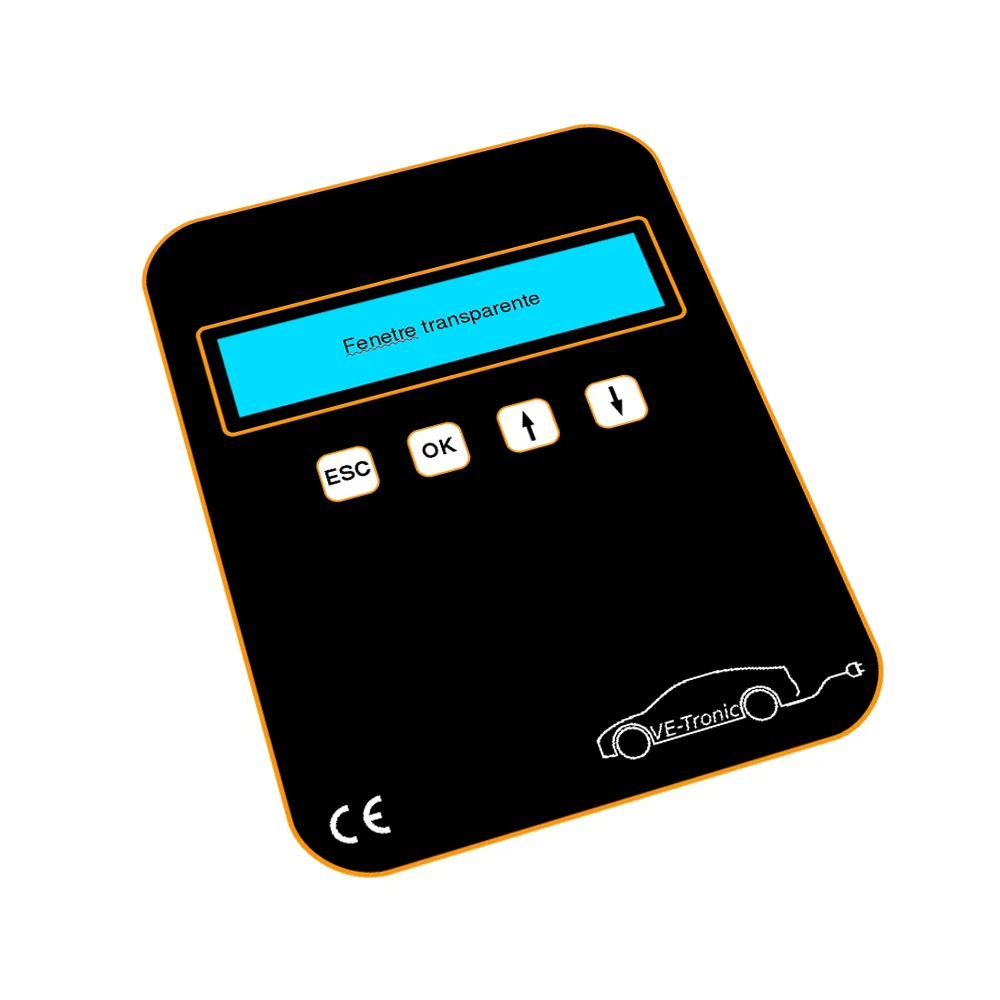 Custom front touch screen control panel sticker