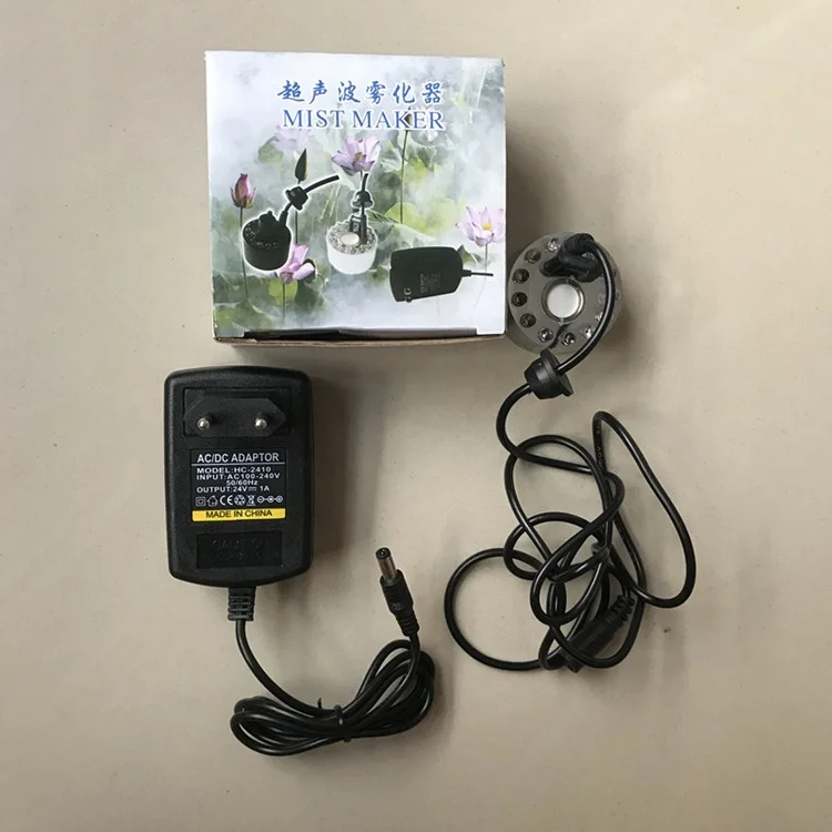 hot sale landscape ultrasonic mist maker 3 head transducer ultrasonic fogger