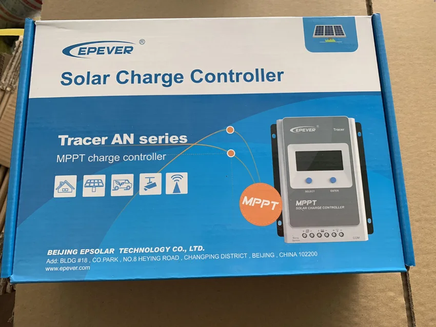 EPsolar 10A 20A 30A 40A mppt solar charge controller regulator 30amp 12V 24V auto with LCD Tracer3210AN 2210AN 4210AN EPEVER