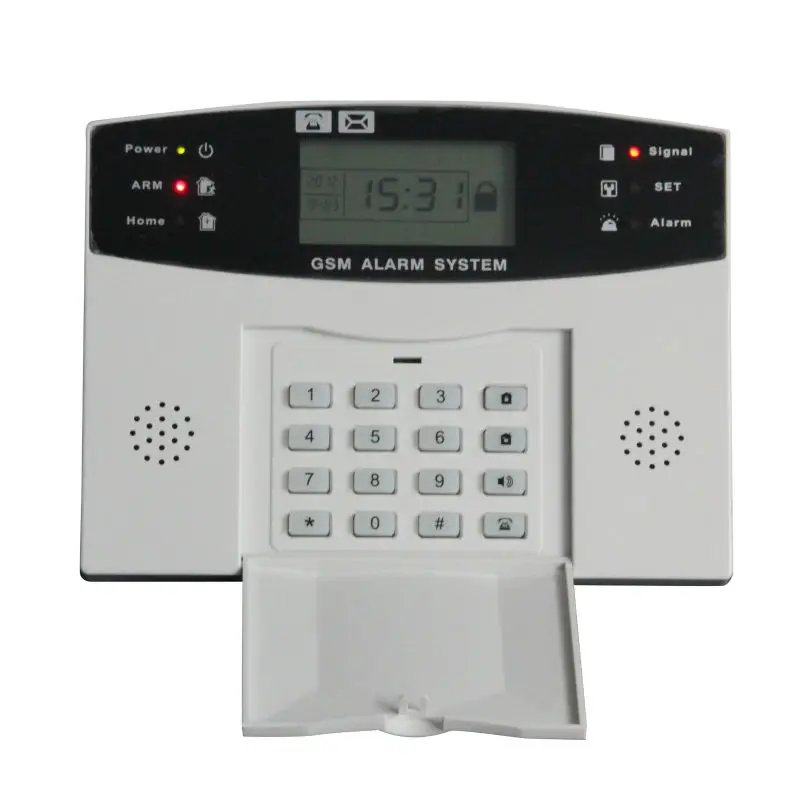 жк сигнализации беспроводной и проводной домашней охранной сигнализации с голосовой подсказки устройства домашней безопасности