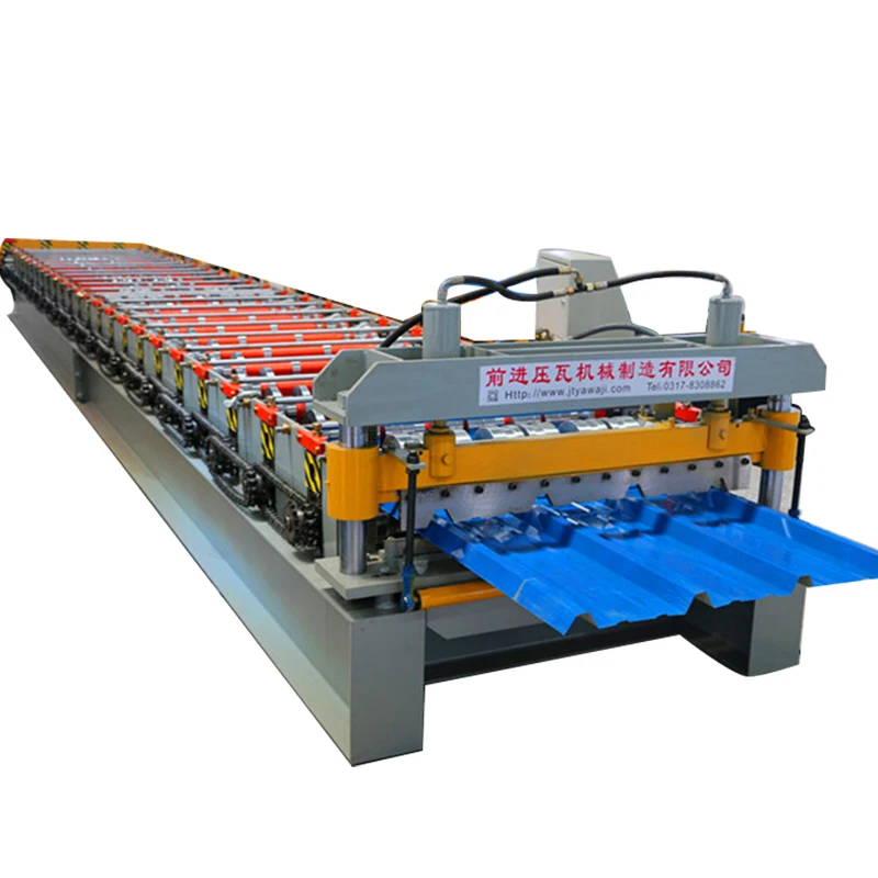 
PBR Roof Pan Panel Roll Former, R Roof & Wall Panel Roll Forming Machine with Rib 