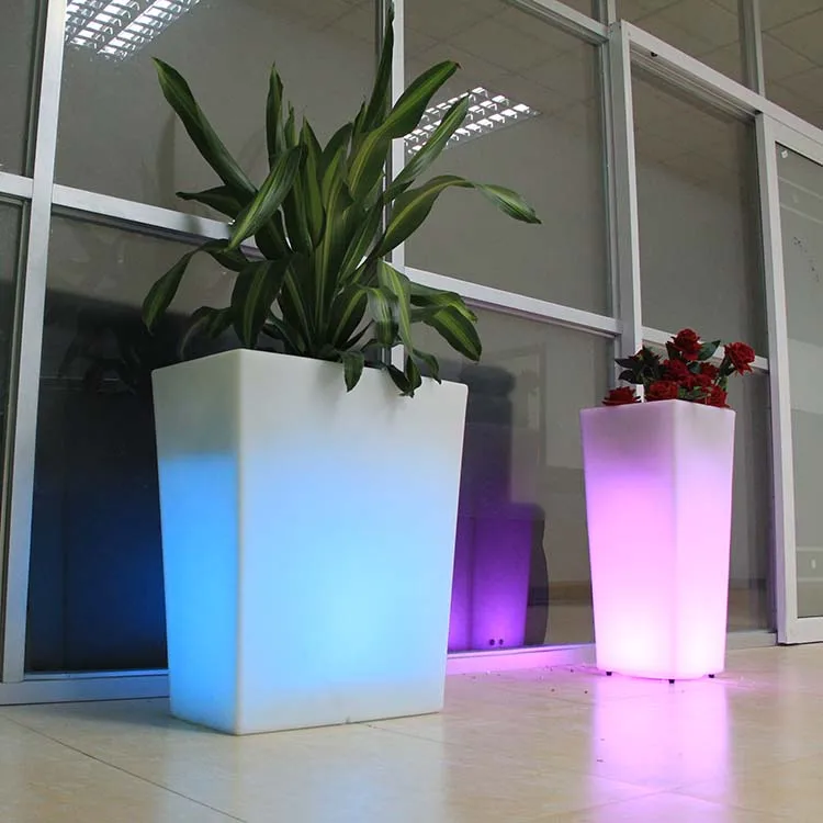 
Cheap Decorative floor LED Flower Vase for Events Party 