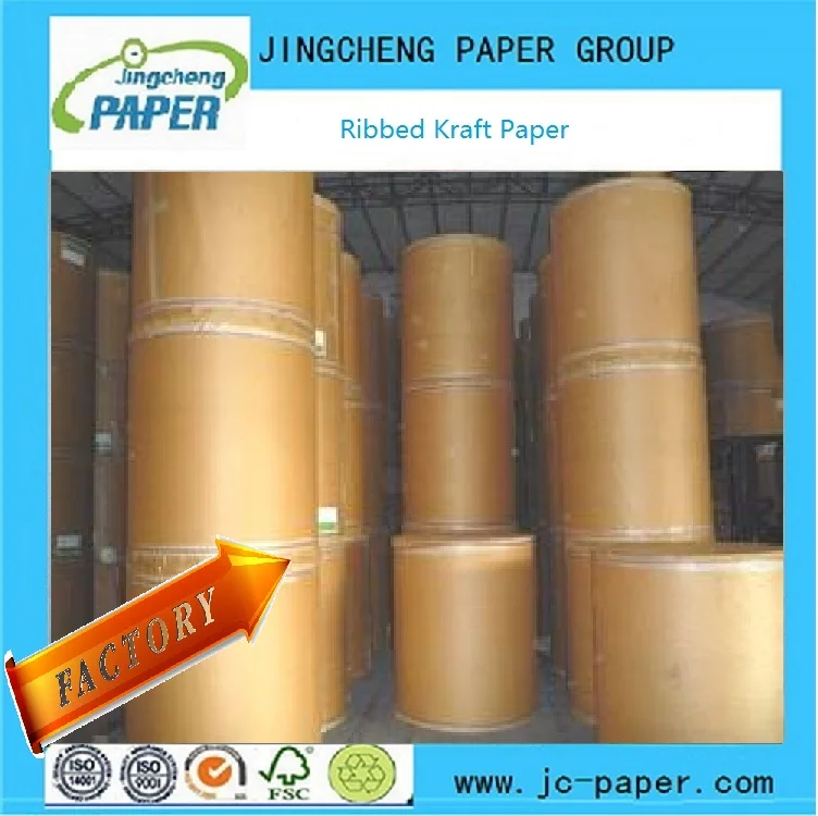 
Ribbed kraft paper 32-90gsm for envelope 