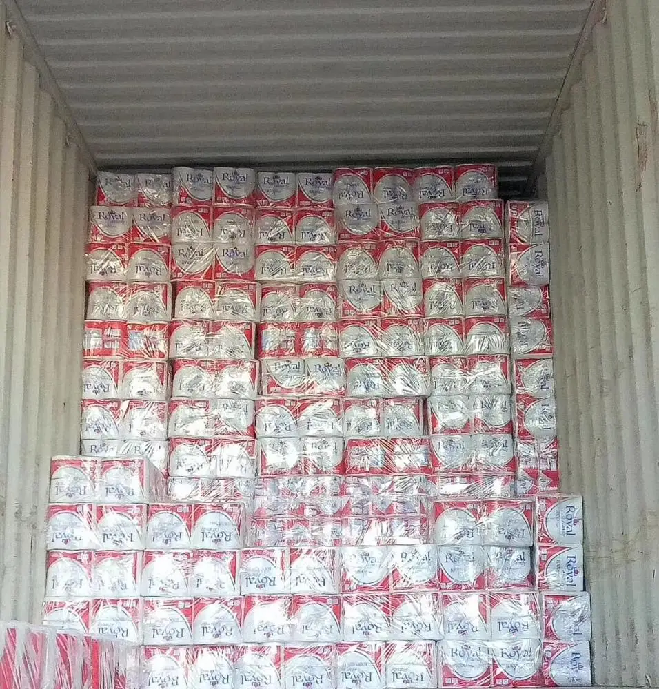 bathroom tissue 2 ply 400 sheets 100% virgin pulp toilet tissue roll custom toilet paper