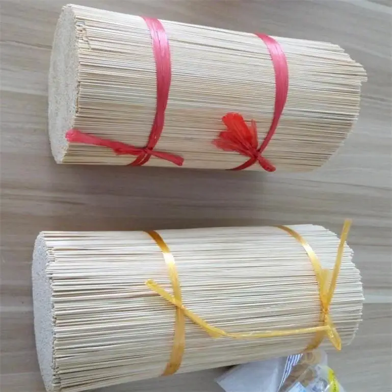 2017 China AAA grade round dry bamboo sticks for making Indian incense