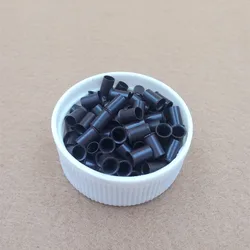 3.4x3.0x6.0mm flared copper tube euro locks for I tip hair extensions micro rings links beads