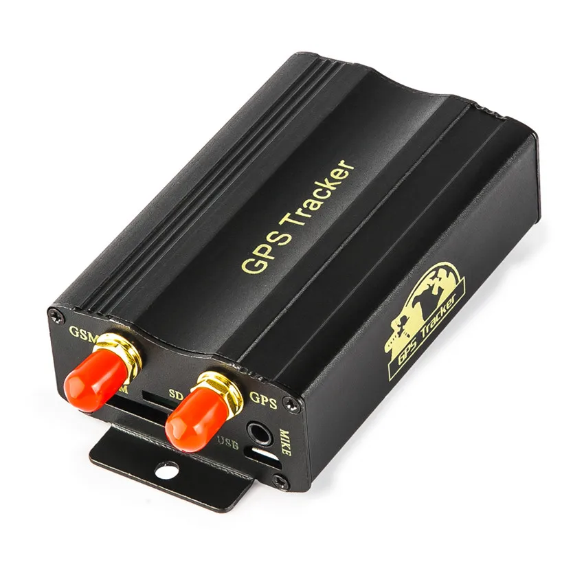 Accurate vehicle gps tracker with Dual sim card, motion shaking sesonr tk103B gps car tracker