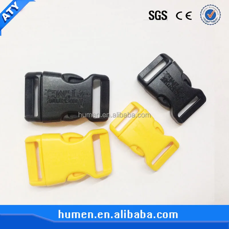 Factory Various size hot sales backpack luggage accessories custom high quality breakaway 2022 latest plastic bag release buckle