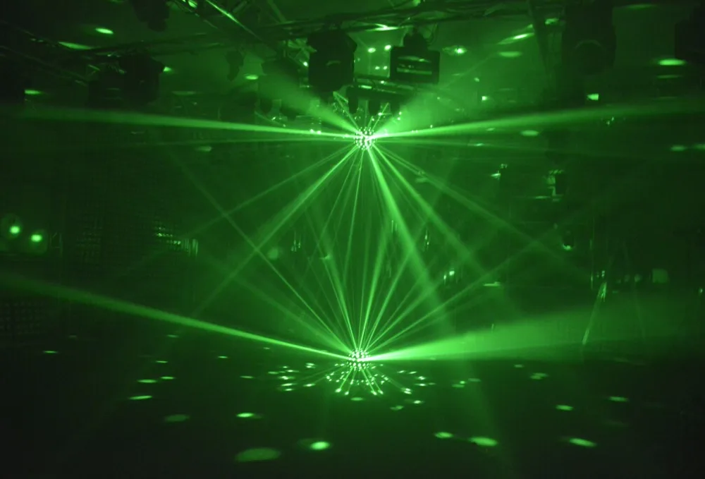 Disco Ball 5pcs 18W RGBWA+UV 6in1 LED Flash Disco Stage Effect Magic Ball Light