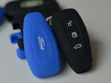 Silicone car key cover remote cover FOR Ford focus 3 Ecosport Fiesta Focus Mondeo Ecosport Kuga focus st smart key casse
