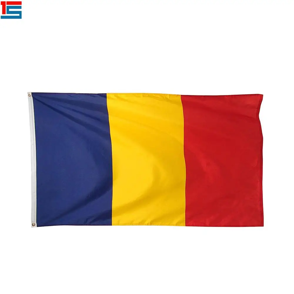 
Romania flag blue yellow red flags country flags with no moq 