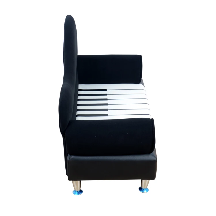 cheap 2 seater modern kids leather sofa