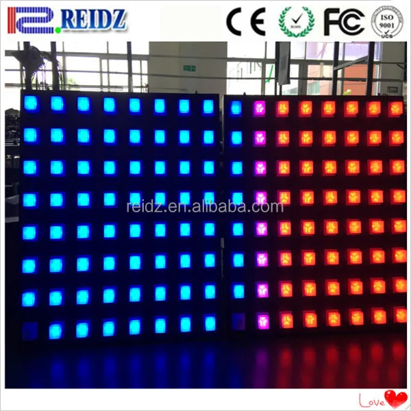 DMX rgb Pixel panel light dj booth bar counter nightclub decoration