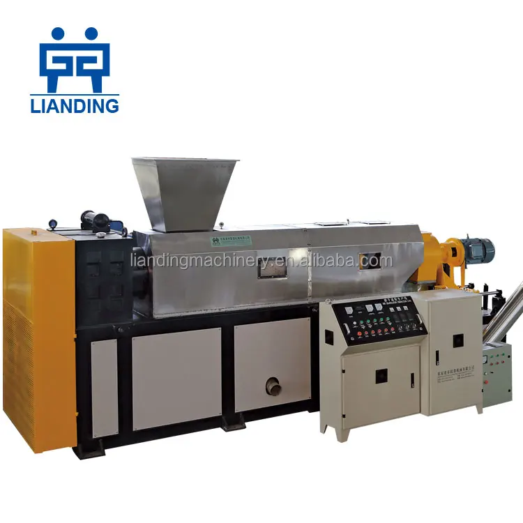 LDPE film squeezer screw press dryer / PP woven bag squeezing machine for waste plastic wet plastic