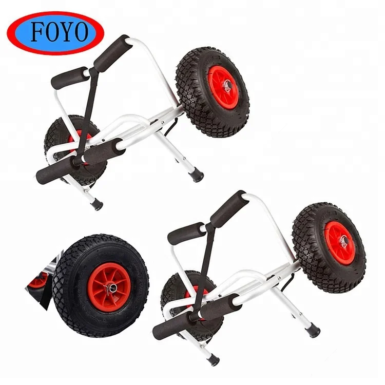 China New Kayak Canoe Boat Carrier Dolly Trailer Tote Trolley Transport Cart Wheel