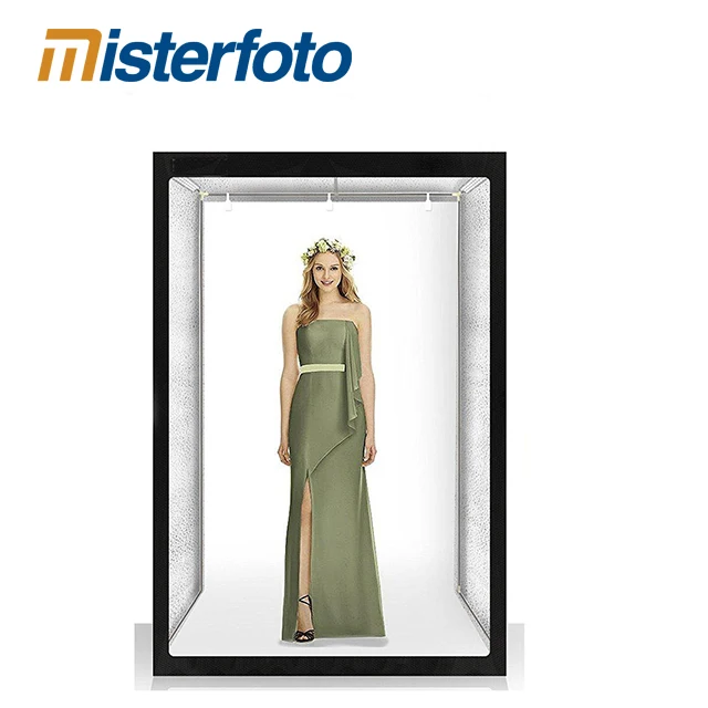 Профессиональная студийная фотография со светодиодной подсветкой палатка для съемки с 4 цветными фонами