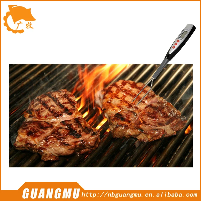 High quality digital BBQgrill fork thermometer