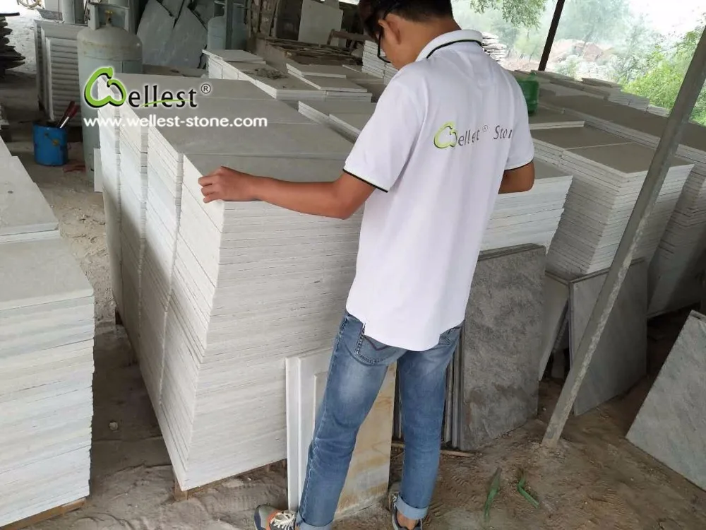 Wholesale High Quality China Pure White Quartzite Pool Tile and Coping 3