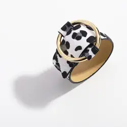 Woman fashion jewelry wholesale jewelry sector leopard peach crown heart pendant female Bracelet accessories DSL0013