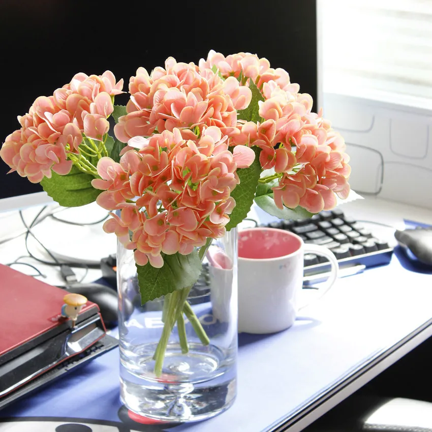 Shininglife Brand Wholesale Hydrangea Table flower hydrangea artificial flower