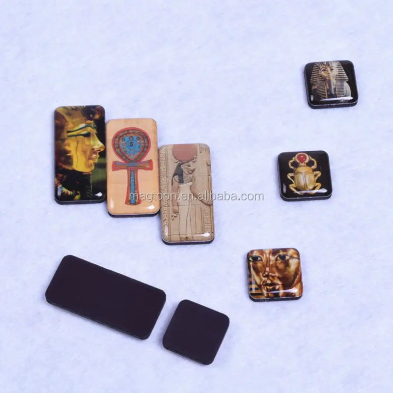 personalised egypt decor resin souvenir crystal epoxy fridge magnets