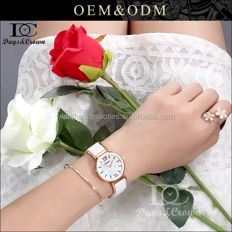 Customize High Quality japanese quartz watch ceramic watch sapphire glass watch