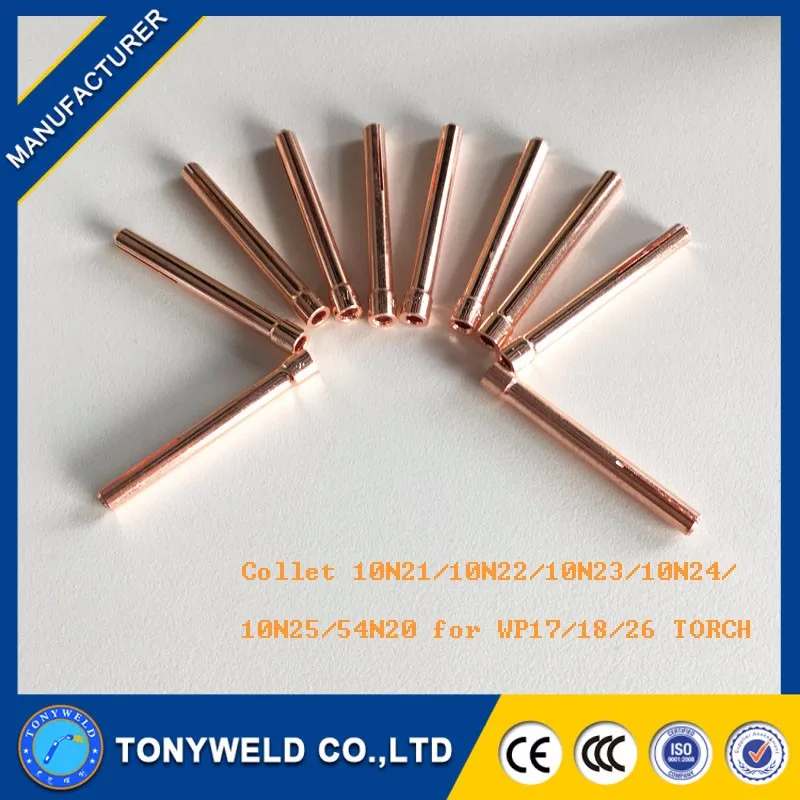 tig welding collet body 10N24 2.4mm for wp18 welding torch