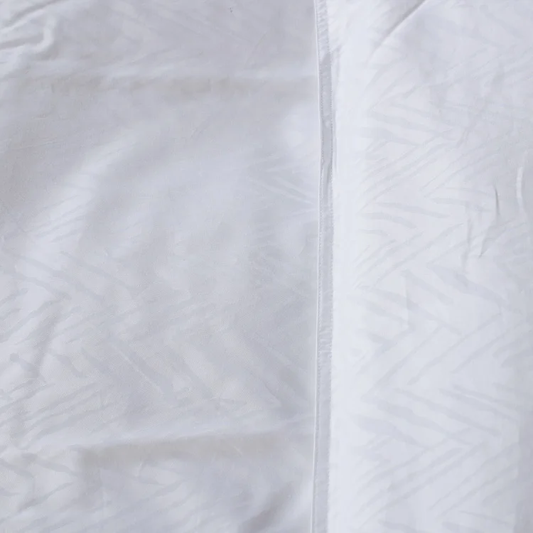 High Quality Modern Design Cotton White king Size Double Duvet Cover Set