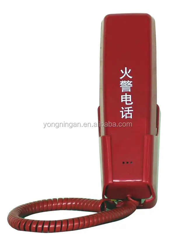 2-Bus Fireman Intercom System Fire Telephone Control Panel with Speaker